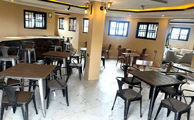 Inside Sayu Camp Restaurant